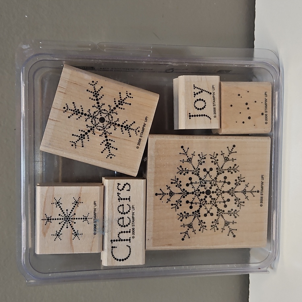The Snowflake Spot Winter Holiday Stampin Up set